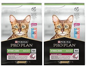 פרו פלאן סטרילזייד סלמון לחתול בוגר 3 ק"ג פרו פלאן סטרילזייד סלמון לחתול בוגר 3 ק"ג