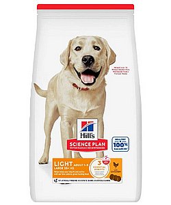 הילס סיינס פלאן אוכל לכלבים עוף לייט מופחת שומן 3 ק"ג הילס סיינס פלאן אוכל לכלבים עוף לייט מופחת שומן 3 ק"ג