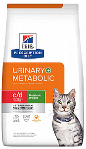 הילס C/D מטבוליק 4 ק"ג לחתול הילס C/D מטבוליק 4 ק"ג לחתול