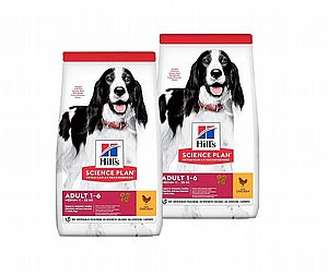 דיל 2 יח' הילס לכלבים עוף גזע בינוני 14 ק"ג דיל 2 יח' הילס לכלבים עוף גזע בינוני 14 ק"ג