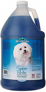 גלון שמפו לכלבים לבנים ביו גרום - BIO GROOM סופר וואיט 3.78 ליטר גלון שמפו לכלבים לבנים ביו גרום - BIO GROOM סופר וואיט 3.78 ליטר