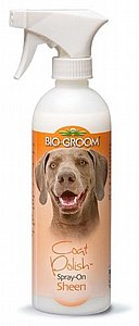 תרסיס לטיפוח הפרווה ביו גרום - BIO GROOM קואט פוליש 473 מ"ל תרסיס לטיפוח הפרווה ביו גרום - BIO GROOM קואט פוליש 473 מ"ל