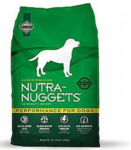 מזון לכלבים נוטרה נאגטס פרפורמנס - NUTRA NUGGETS במשקל 15 ק"ג מזון לכלבים נוטרה נאגטס פרפורמנס - NUTRA NUGGETS במשקל 15 ק"ג