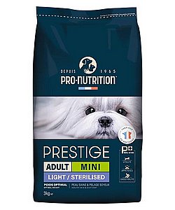 מזון מופחת שומן לכלב מגזע קטן מסורס/מעוקרת פרו נוטרישן פרסטיג' לייט סטרלייזד מיני 3 ק"ג מזון מופחת שומן לכלב מגזע קטן מסורס/מעוקרת פרו נוטרישן פרסטיג' לייט סטרלייזד מיני 3 ק"ג
