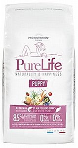 מזון ללא דגנים לגורי כלבים פיור לייף פאפי 12 ק"ג מזון ללא דגנים לגורי כלבים פיור לייף פאפי 12 ק"ג