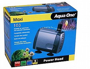 ראש כח אקווה וואן - AQUA ONE 103 בהספק 1200 ליטר לשעה ראש כח אקווה וואן - AQUA ONE 103 בהספק 1200 ליטר לשעה