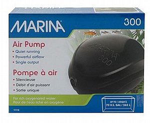 משאבת אויר לאקווריום 300 Marina לאקווריום בנפח עד 265 ליטר משאבת אויר לאקווריום 300 Marina לאקווריום בנפח עד 265 ליטר