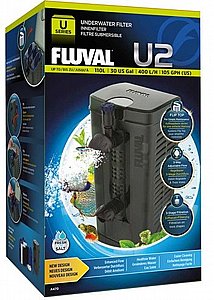פילטר פנימי לאקווריום פלובל FLUVAL U2 בהספק 400 ליטר לשעה פילטר פנימי לאקווריום פלובל FLUVAL U2 בהספק 400 ליטר לשעה