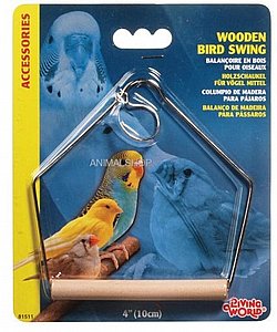 נדנדת עץ לתוכי קטן ליווינג וורלד רוחב 10 ס"מ נדנדת עץ לתוכי קטן ליווינג וורלד רוחב 10 ס"מ