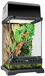 טרריום זכוכית אקזוטרה נאנו באורך 20 ס"מ גובה 30 ס"מ טרריום זכוכית אקזוטרה נאנו באורך 20 ס"מ גובה 30 ס"מ