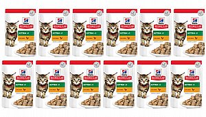 הילס פאוץ' לגורי חתול עוף 85 גר' לחתול Hills הילס פאוץ' לגורי חתול עוף 85 גר' לחתול Hills