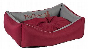 מיטה לכלב מבד דוחה נוזלים ופרווה צבע בורדו אפור במגוון מידות מיטה לכלב מבד דוחה נוזלים ופרווה צבע בורדו אפור במגוון מידות