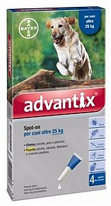 ������� ��� ������� ������ ������ ��� ���� ����  ��� 25 �"� ����� ��������� - Advantix for dogs over 25KG  