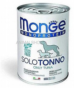 מונג' שימור מונו פרוטאין טונה לכלב 400 גרם מונג' שימור מונו פרוטאין טונה לכלב 400 גרם