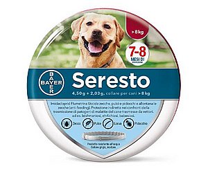 ���� ��� ������ �������� ���� ��� 8 �"� ����� - Seresto for dogs over 8 KG
