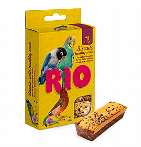 RIO חטיף ביסקוויטים לתוכים עם זרעים 35 ג' RIO חטיף ביסקוויטים לתוכים עם זרעים 35 ג'