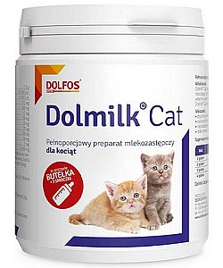 DOLMILK תחליף חלב לגורי חתול- קיטן 200 ג' DOLMILK תחליף חלב לגורי חתול- קיטן 200 ג'