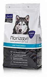 הורייזן פורל וסלמון אוכל לכלבים היפואלרגני 10.8 ק"ג הורייזן פורל וסלמון אוכל לכלבים היפואלרגני 10.8 ק"ג
