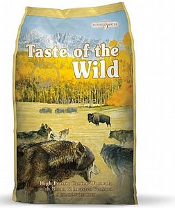 מזון לכלב בוגר ללא דגנים טייסט אוף דה ווילד ביזון וצבי 13 ק"ג מזון לכלב בוגר ללא דגנים טייסט אוף דה ווילד ביזון וצבי 13 ק"ג