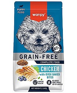וונפי מזון לגורי כלבים עוף פאפי ללא דגנים 1.5 ק"ג וונפי מזון לגורי כלבים עוף פאפי ללא דגנים 1.5 ק"ג
