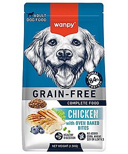 וונפי מזון לכלב בוגר עוף ללא דגנים 1.5 ק"ג וונפי מזון לכלב בוגר עוף ללא דגנים 1.5 ק"ג