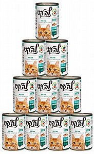 דיל 24 יח' שימור פטה לחתול לה קט סלמון 400 גר' דיל 24 יח' שימור פטה לחתול לה קט סלמון 400 גר'