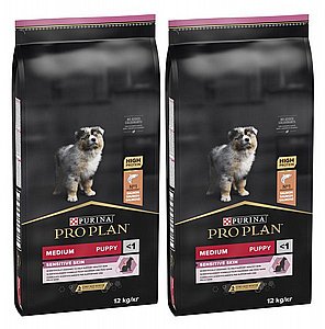 דיל 2 שקים פרו פלאן גורים סלמון 12 ק"ג לכלב דיל 2 שקים פרו פלאן גורים סלמון 12 ק"ג לכלב