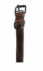 קולר עור חום כהה 35 ס"מ לכלב קולר עור חום כהה 35 ס"מ לכלב