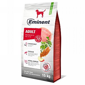 אוכל לכלבים בוגרים אמיננט - EMINENT עוף 15 ק"ג אוכל לכלבים בוגרים אמיננט - EMINENT עוף 15 ק"ג