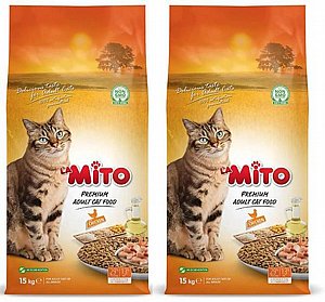 דיל 2 יח' מיטו לחתולים 15 ק"ג Mito *אזור חלוקה מוגבל ללא כפל מבצעים וקופונים דיל 2 יח' מיטו לחתולים 15 ק"ג Mito *אזור חלוקה מוגבל ללא כפל מבצעים וקופונים